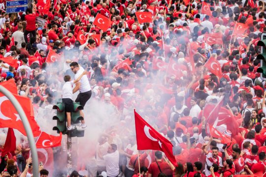 Τούρκοι οπαδοί στο Βερολίνο