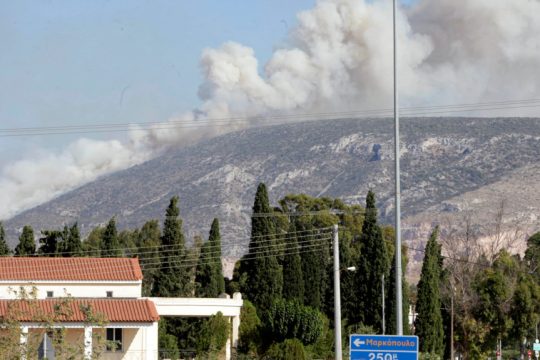 Φωτιά Μαρκόπουλο