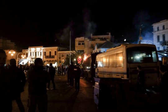 Λέσβος επεισόδια