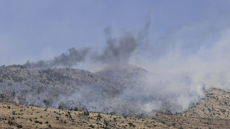Στη μεθόριο με τον Λίβανο παρατηρείται τις τελευταίες ώρες η μεγαλύτερη ανάφλεξη