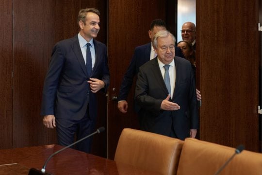 Μητσοτάκης - Γκουτέρες