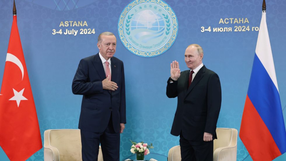Ερντογάν, Πούτιν, Καζακστάν