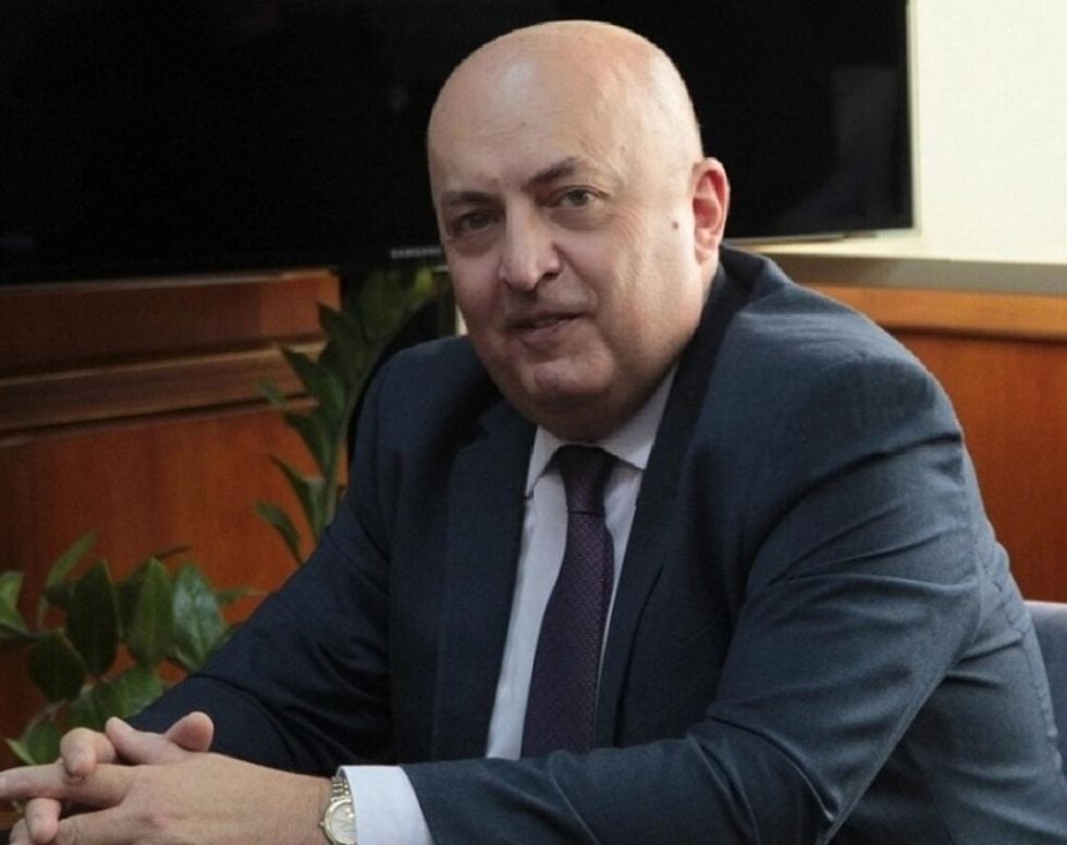 Ο πρύτανης Χαράλαμπος Φείδας