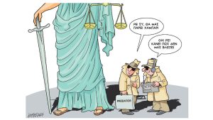 Σκίτσο της Εφ.Συν. [Κ.Γρηγοριάδης 01.08.2024]