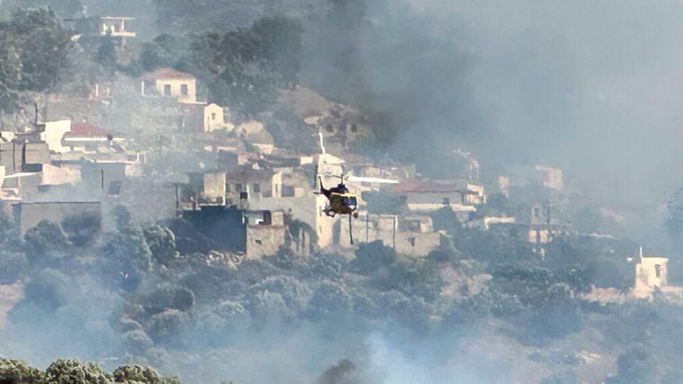 Φωτιά στο Ρέθυμνο