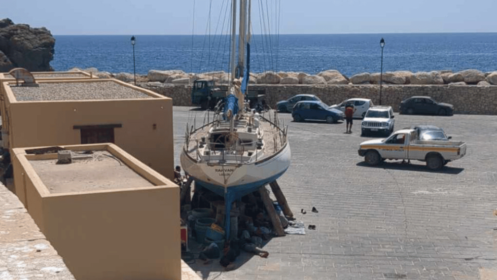 Είχε προηγηθεί η φιλοξενία τους στη... σκιά ενός ιστιοφόρου