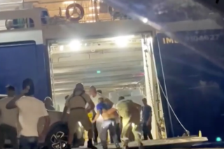 Περιστατικό με το πλοίο ΣΑΟΝΗΣΟΣ στην Ανδρο