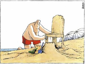 Σκίτσο της Εφ.Συν. [Μ.Κουντούρης 27.08.2024]