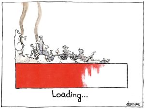 Σκίτσο της Εφ.Συν. [Μ.Κουντούρης 17.08.2024]
