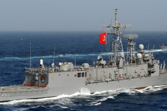 Η τουρκική φρεγάτα