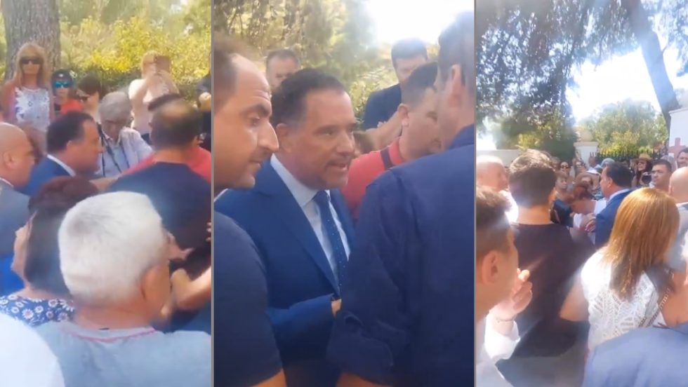 ο Άδωνις Γεωργιάδης στη Λέρο