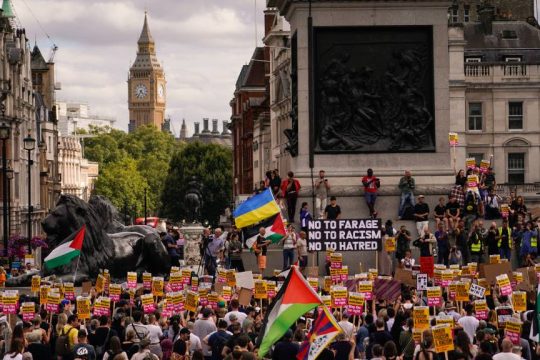 London-protest