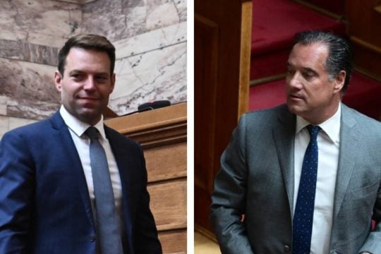 Στέφανος Κασσελάκης - Άδωνις Γεωργιάδης