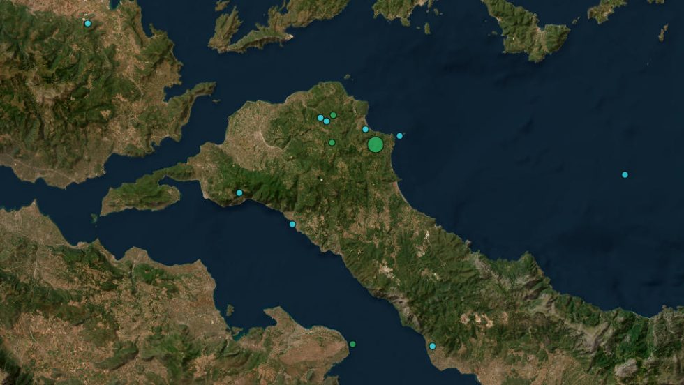 σεισμός στην Εύβοια