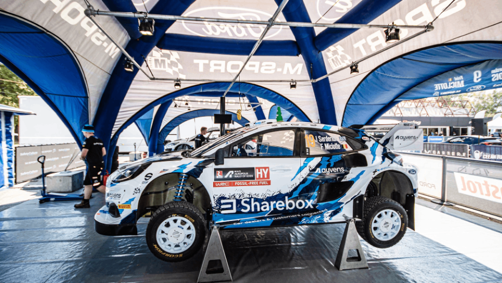 Το εργοστασιακό Ford Puma Rally1 Hybrid του Ιορδάνη Σερδερίδη