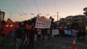 Διαμαρτυρία κατά του Ισραήλ στην Αθήνα