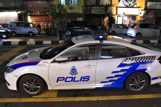Περιπολικό στη Mαλαισία