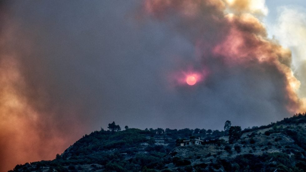 Πυρκαγιά Κορινθία