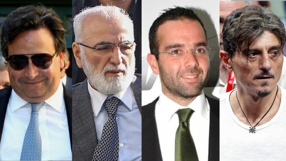 Βίκτωρ Ρέστης, Ιβάν Σαββίδης, Θεόδωρος Κυριακού, Δημήτρης Γιαννακόπουλος