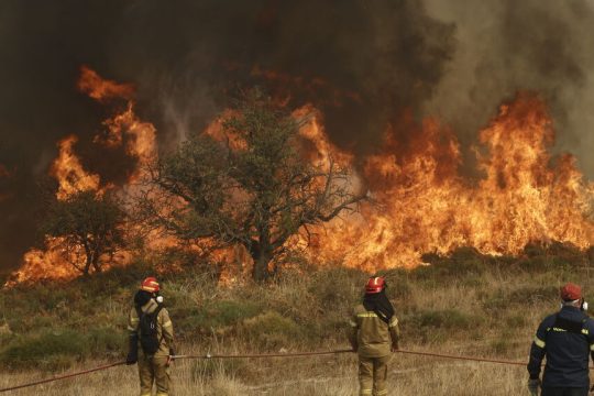 Πυρκαγιά στο Ξυλόκαστρο