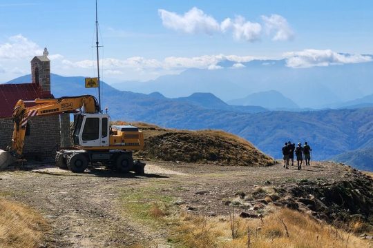 Φωτογραφία από τη σελίδα «ΟΧΙ στην εγκατάσταση υδροηλεκτρικού στην Αετομηλίτσα» στο Facebook