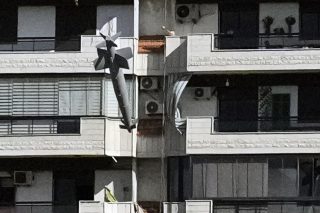 Ισραηλινή βόμβα λίγα κλάσματα του δευτερολέπτου πριν ισοπεδώσει μια πολυκατοικία στη Βηρυτό