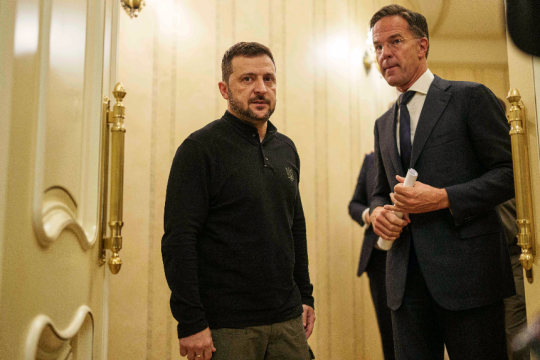 Βολοντίμιρ Ζελένσκι- Μαρκ Ρούτε