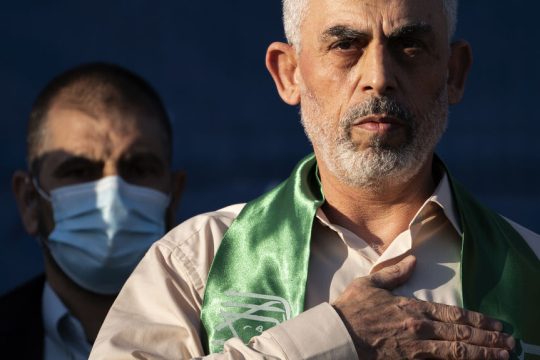 Ο δολοφονημένος ηγέτης της Χαμάς, Γιαχία Σινουάρ