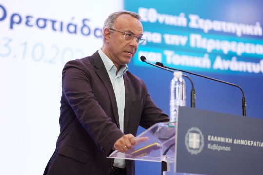 Χρήστος Σταϊκούρας Υπουργός Μεταφορών