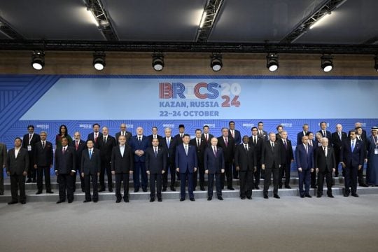 Οικογενειακή φωτο από τη σύνοδο κορυφής των BRICS+