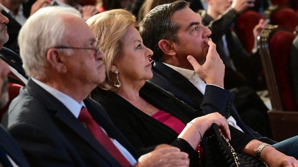 Αλέξης Τσίπρας- Λούκα Κατσέλη- Γιάννης Δραγασάκης