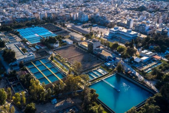 Εγκαταστάσεις της ΕΥΔΑΠ στο Γαλάτσι
