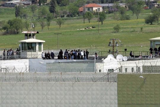 Στιγμιότυπο από παλαιότερες κινητοποιήσεις των κρατουμένων στις Φυλακές Μαλανδρίνου