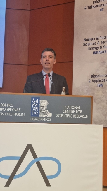 Ο γενικός γραμματέας Ερευνας και Καινοτομίας, Τάσος Γαϊτάνης