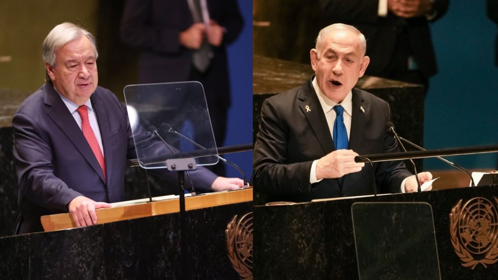 O γ.γ. του ΟΗΕ Αντόνιο Γκουτέρες είναι persona non grata για το Ισραήλ του Νετανιάχου