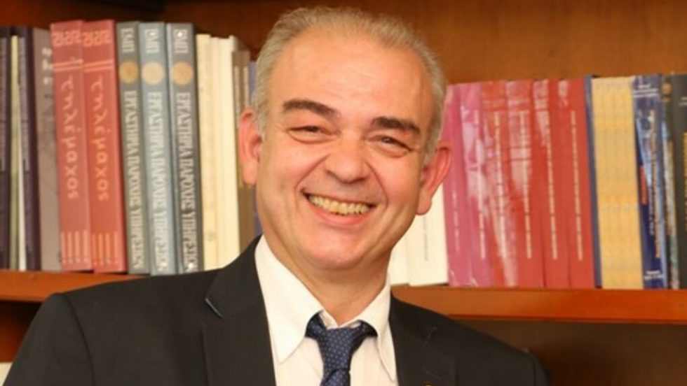 Ο πρύτανης Ιωάννης Χατζηγεωργίου