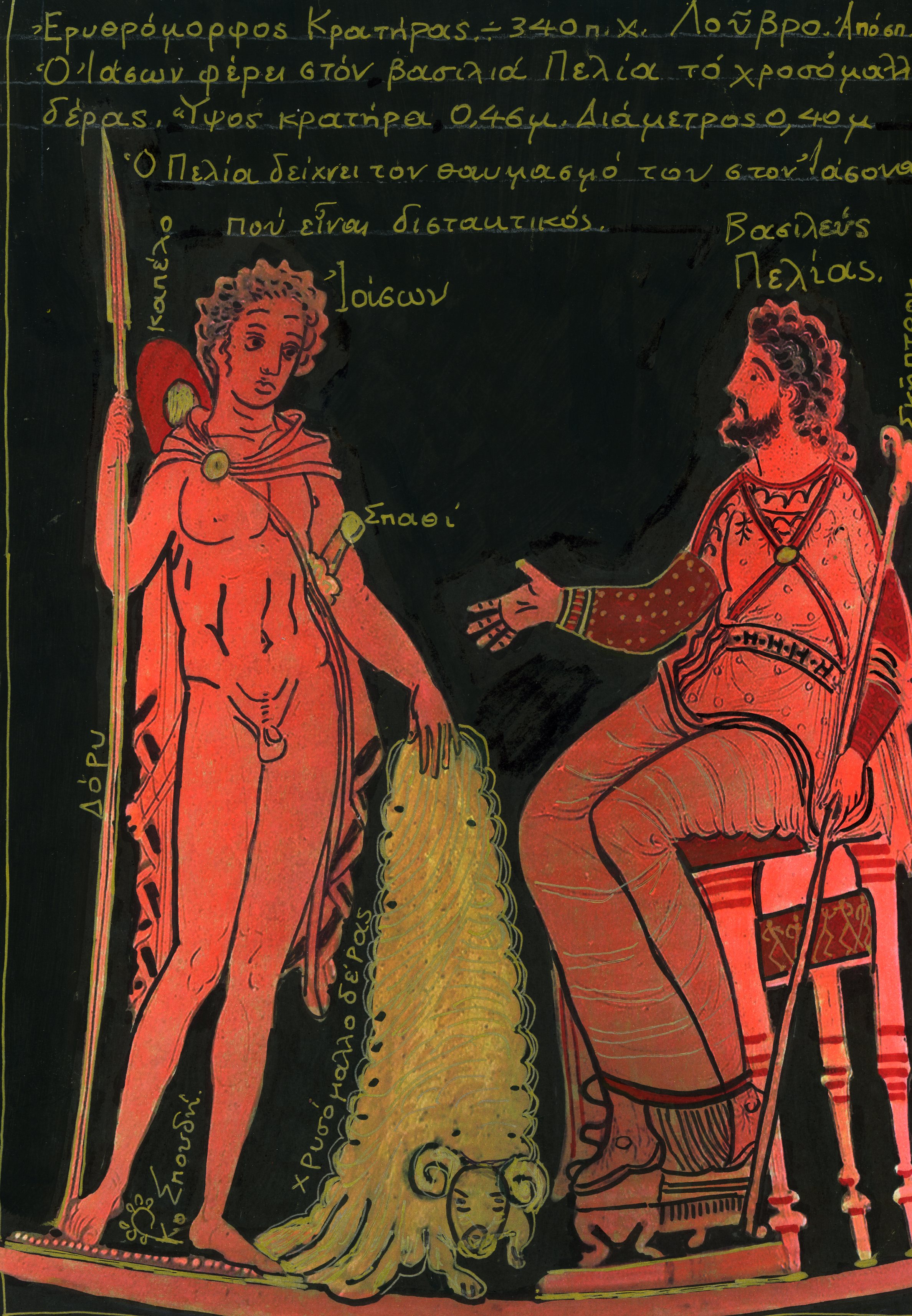 ΙΑΣΩΝ, ΠΕΛΙΑΣ ΧΡΥΣΟΜΑΛΛΟ ΔΕΡΑΣ