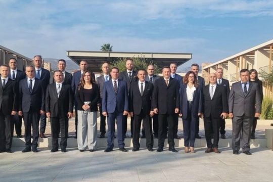 Συνάντηση στη Χίο αξιωματικών του Λιμενικού Σώματος-Ελληνικής Ακτοφυλακής και της τουρκικής ακτοφυλακής.
