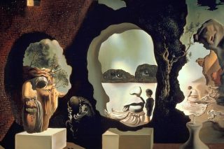 Σαλβαδόρ Νταλί, «Old Age, Adolescene, Infancy (The Three Ages)», [Γηρατειά, εφηβεία, βρεφική ηλικία (Οι τρεις ηλικίες)], 1940