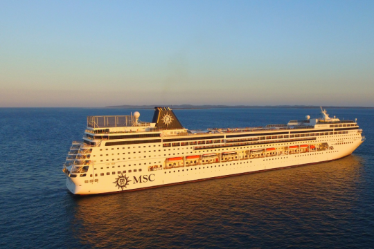 Το κρουαζιερόπλοιο "MSC Sinfonia"
