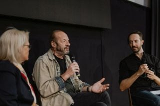 Ο Ζμπίγκνιεφ Πράισνερ δίνοντας masterclass