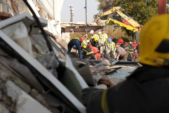 Κατάρρευση οροφής στην Σερβία