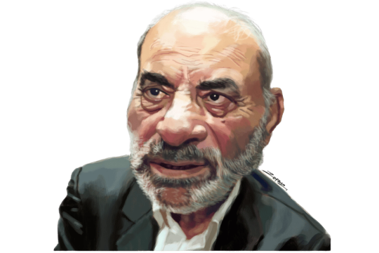 Στέλιος Καζαντζίδης- Σκίτσο του Πέτρου Ζερβού