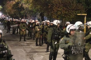 Διαδήλωση για την 16η επέτειο της δολοφονίας του Αλέξη Γρηγορόπουλου