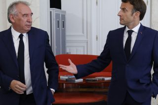 Φρανσουά Μπαϊρού και Εμανουέλ Μακρόν