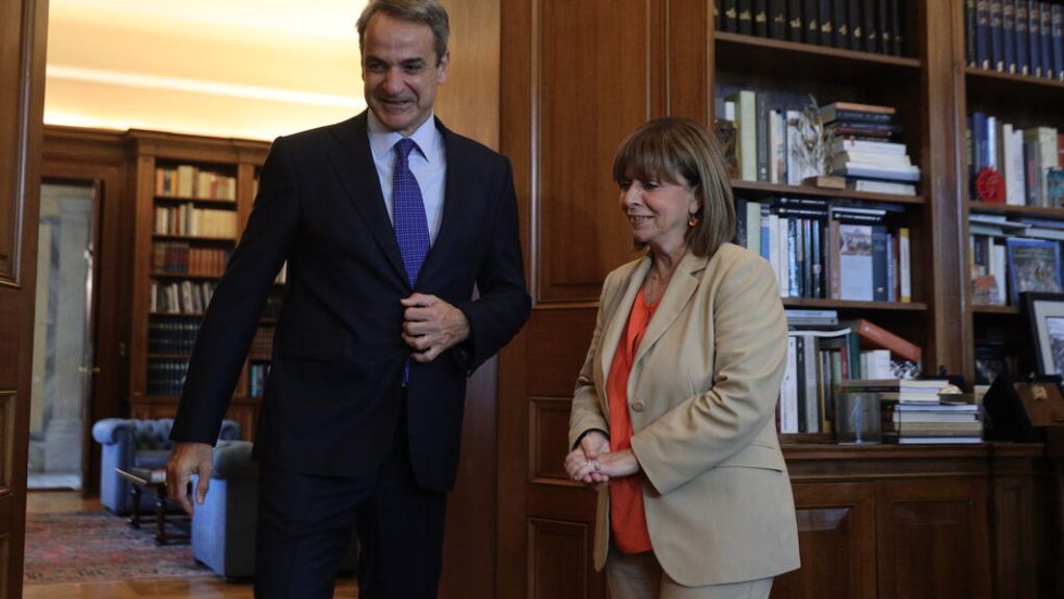Κυριάκος Μητσοτάκης, Κατερίνα Σακελλαροπούλου