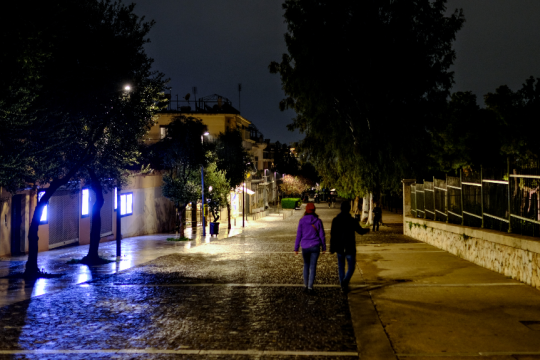 Βροχερός καιρός στην Αθήνα