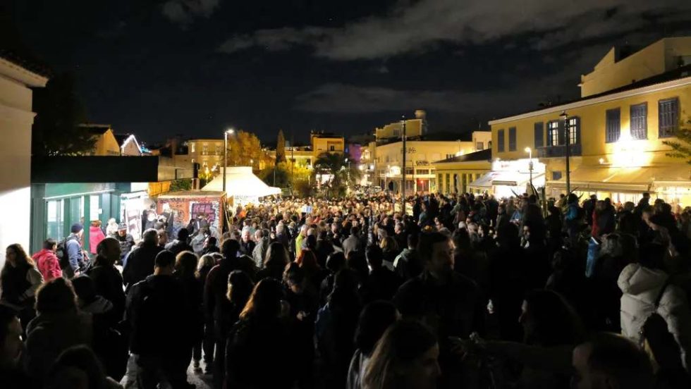 Πορεία κατά της εγκατάστασης αιολικών πάρκων