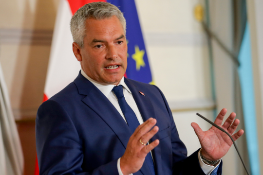 ο καγκελάριος της Αυστρίας Καρλ Νεχάμερ