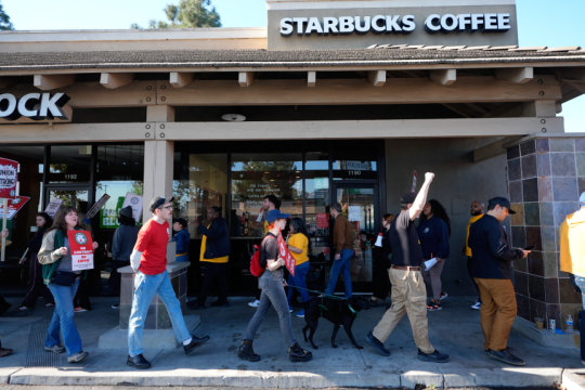 starbucks, απεργία